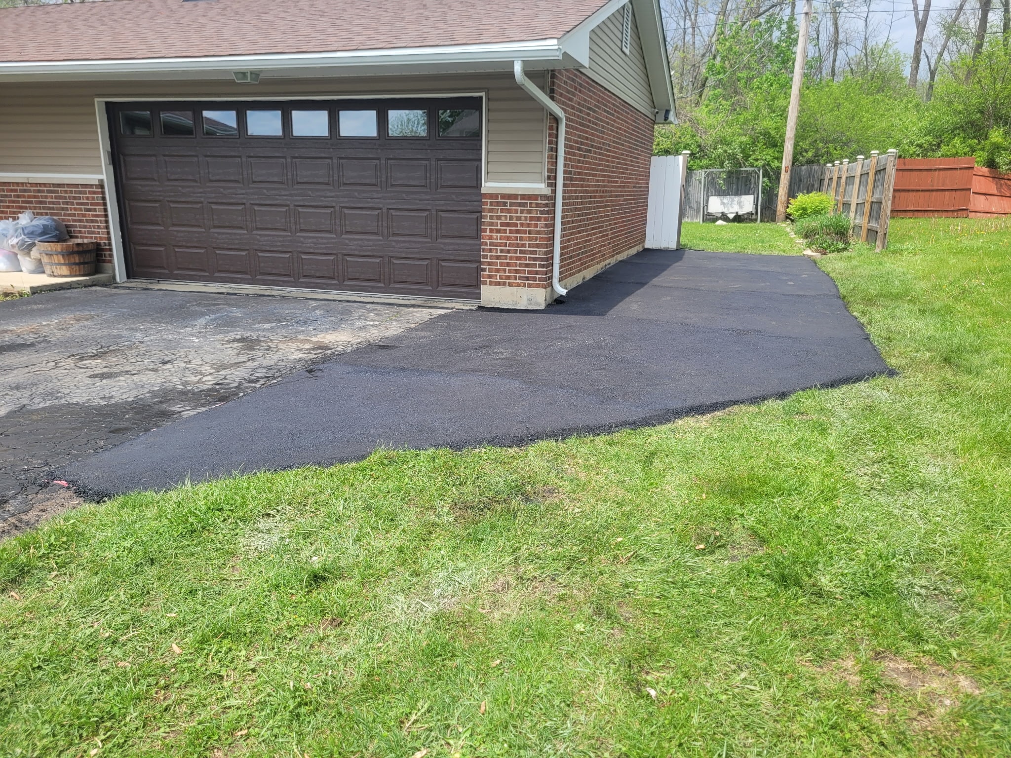 Residential Driveway Expansion — after